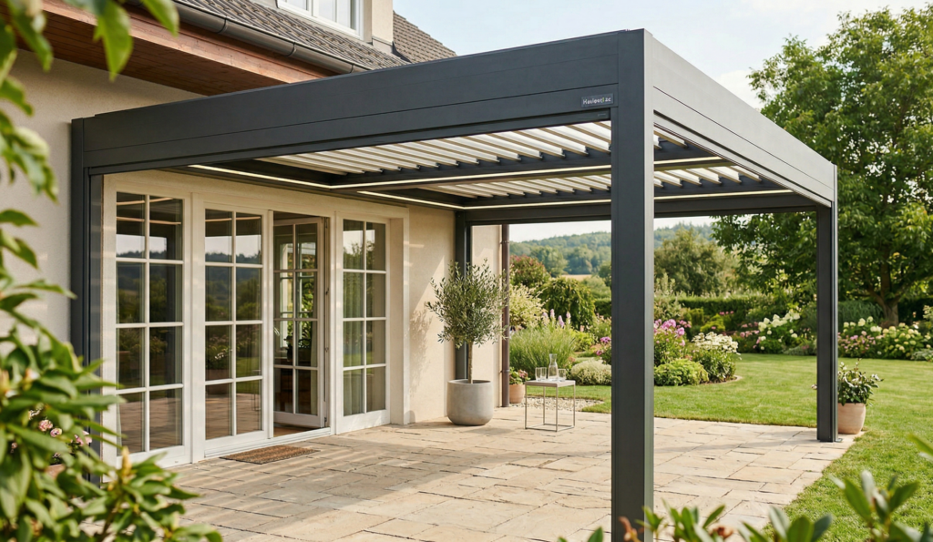 Hliníkové pergoly – prodlužte si léto a užívejte terasu naplno